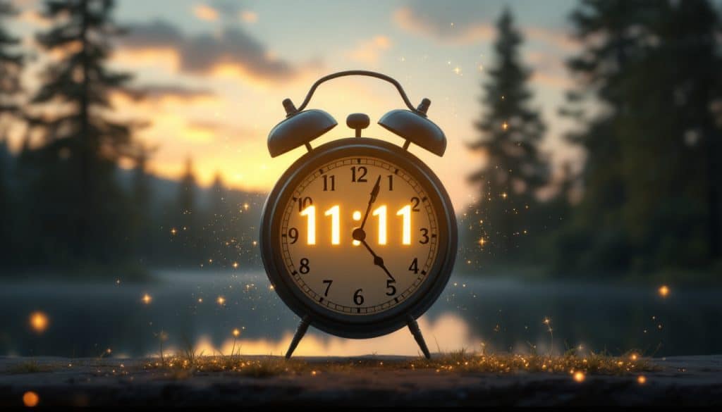 découvrez la signification spirituelle et symbolique de l’heure miroir 11h11, un message mystérieux souvent perçu comme un signe de synchronicité et d’éveil.