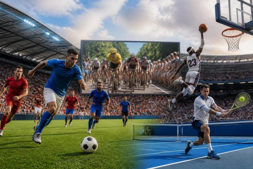 suivez l'actualité sportive en direct sur sportall : résultats, lives, et informations exclusives pour tous vos sports préférés.