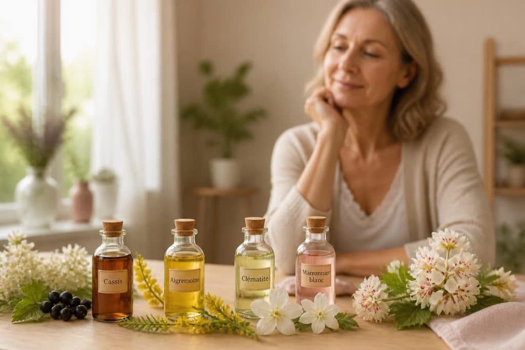 découvrez comment les fleurs de bach peuvent aider à apaiser naturellement les symptômes de la ménopause, pour un bien-être au quotidien.