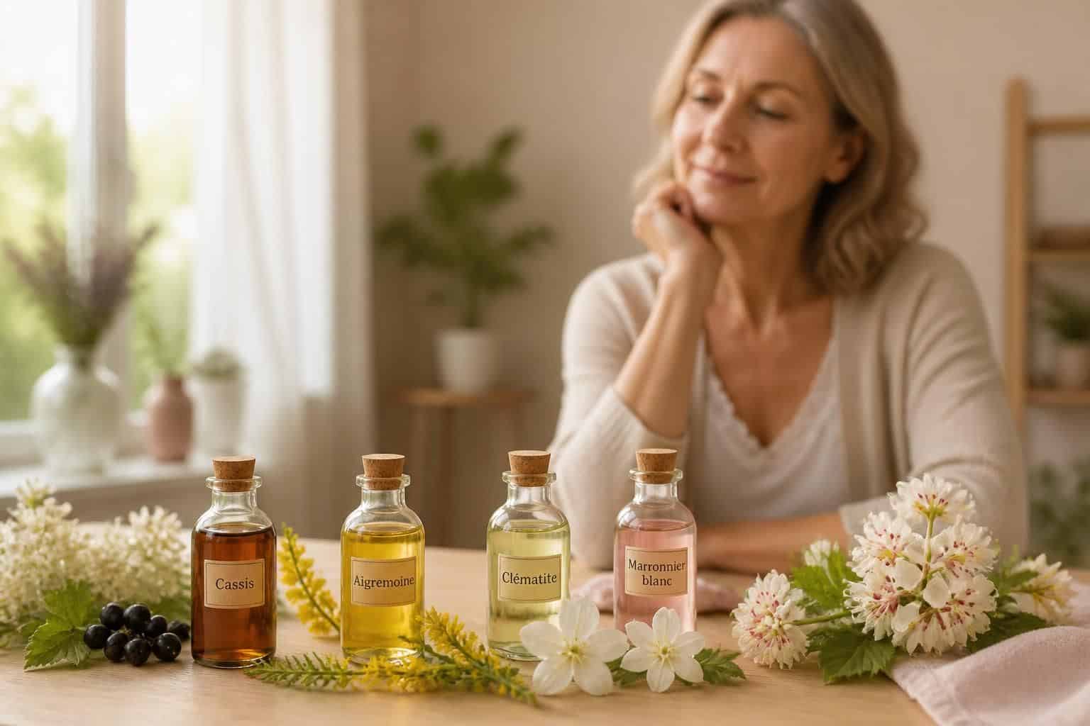 découvrez comment les fleurs de bach peuvent aider à apaiser naturellement les symptômes de la ménopause, pour un bien-être au quotidien.