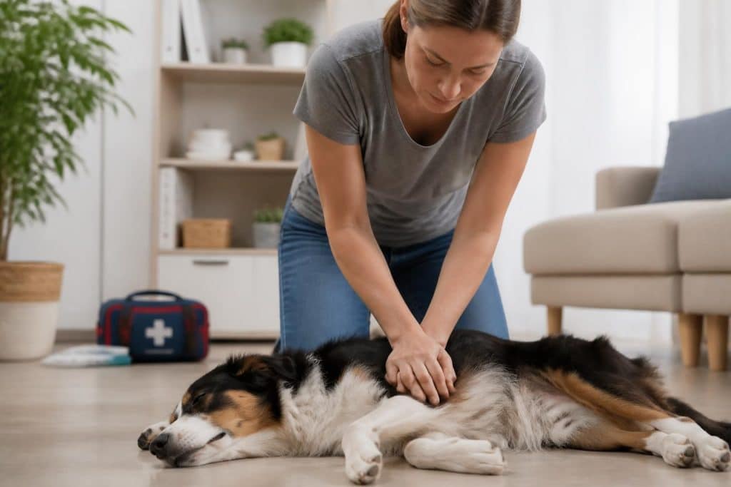 apprenez à réaliser un massage cardiaque efficace sur un chien pour lui sauver la vie en cas d'urgence. guide pratique étape par étape.