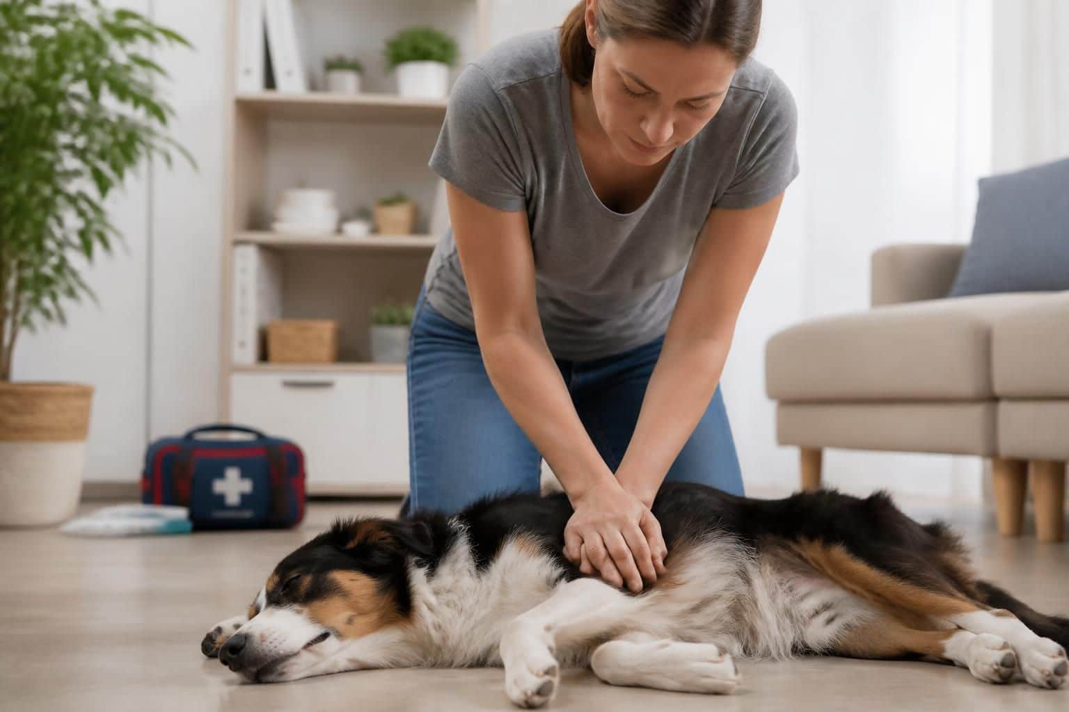 apprenez à réaliser un massage cardiaque efficace sur un chien pour lui sauver la vie en cas d'urgence. guide pratique étape par étape.